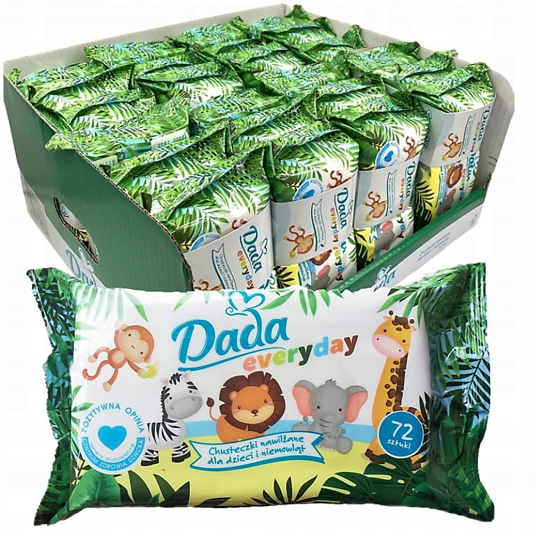 Wet wipes Dada Everyday 24 x 72 pcs = 1728 pieces