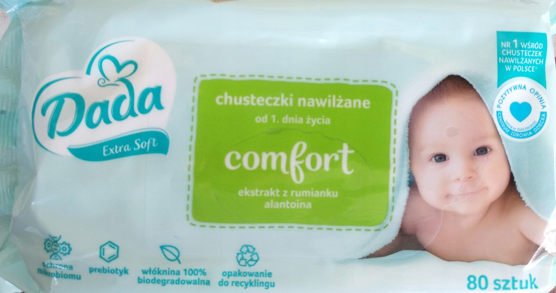 Wet wipes Dada Extra Soft 12x80 pcs. Brand Dada