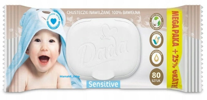 Wet wipes Dada Extra Soft Comfort 80pcs Brand Dada