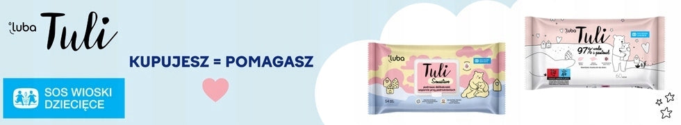 Wet wipes Luba Tuli for children 97% water and aloe vera 13+1 Manufacturer code KPL00222