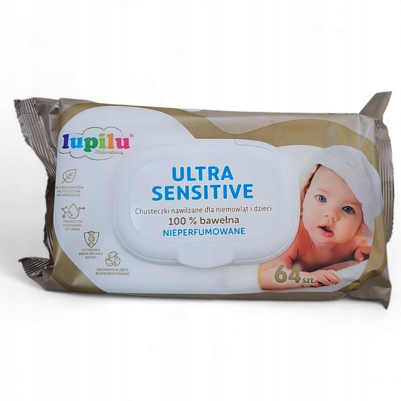 Wet wipes Lupilu Ultra Sensitive 72 pcs cotton