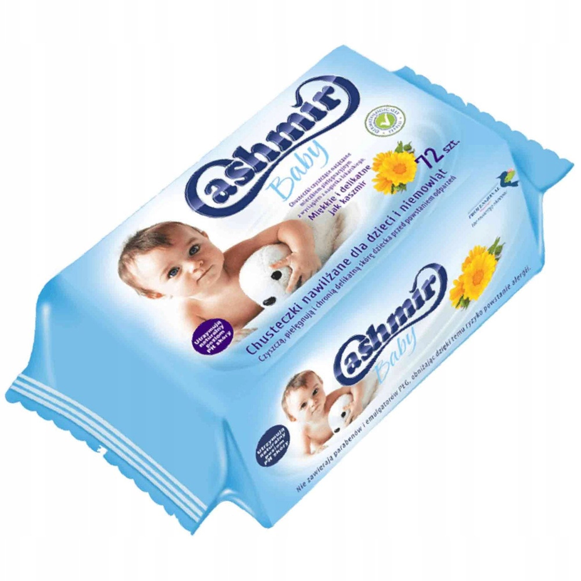 Wet wipes for infants and children marigold Cashmir Baby