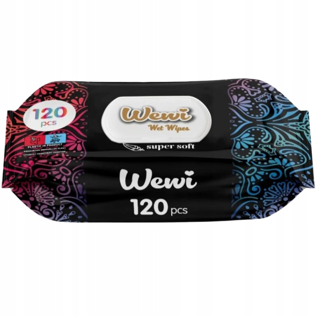 Wewi Wet Wipes Dream Dubai Fragrance and Flower 2x120pcs Manufacturer of a medical device ariya