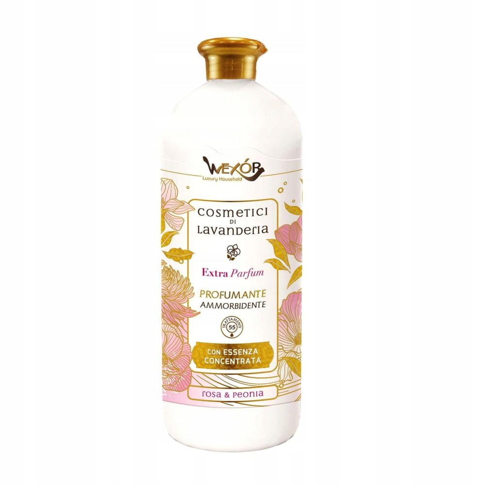 Wexor Rosa & Peonia Rinse Liquid 1L - Floral Softness of Fabrics