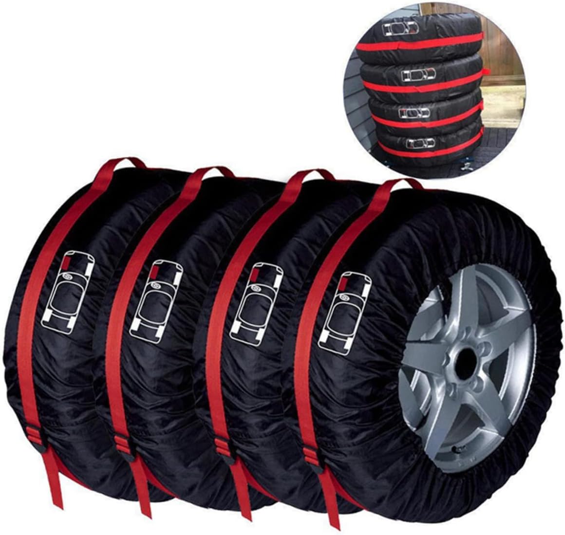 Wheel Cover Spare Wheel Covers 19 20 21 22 23 inch 4 PCS EAN (GTIN) 5904310266505