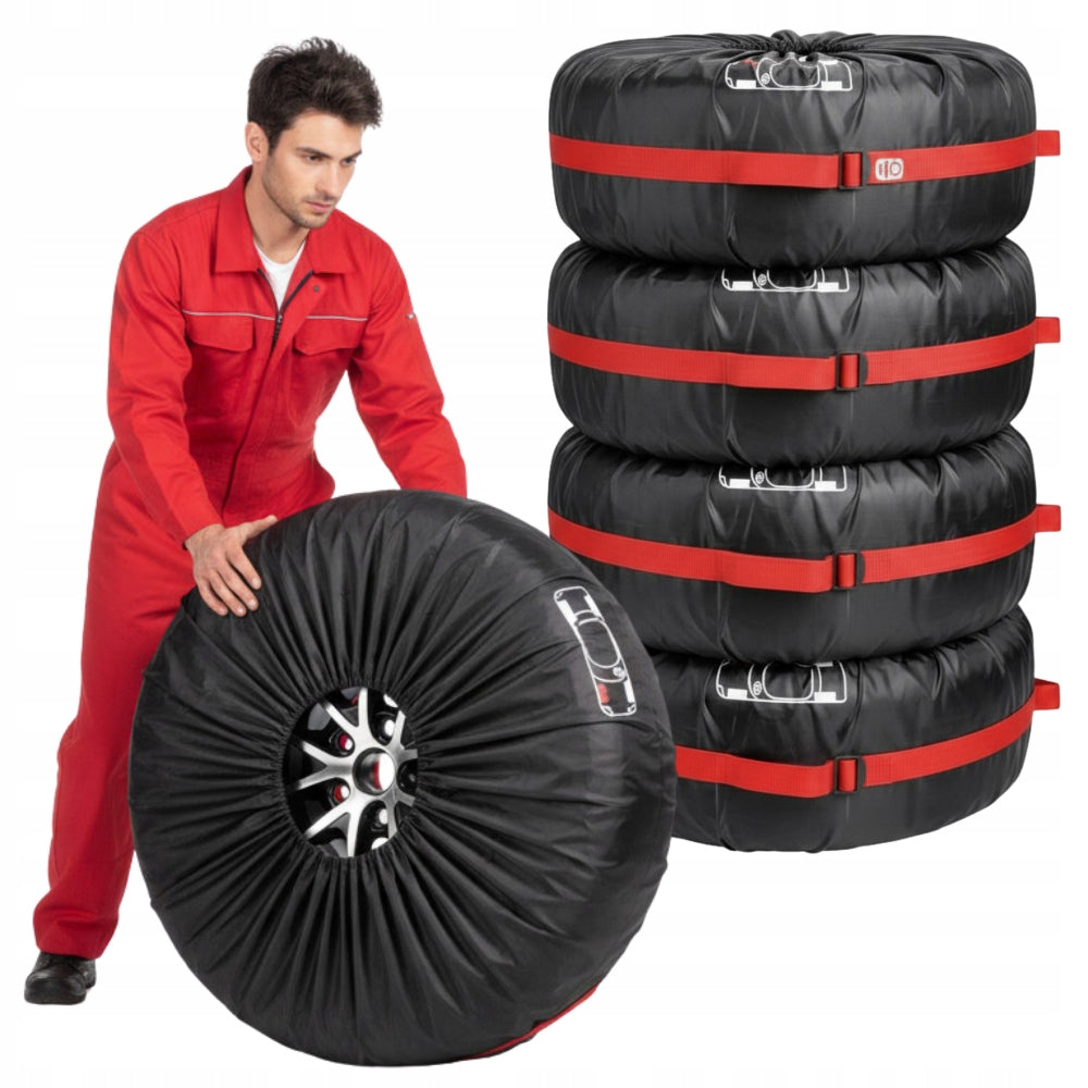 Wheel Covers Tyres Waterproof 19-23 4pcs SOLID LARGE WITH XL HANDLES