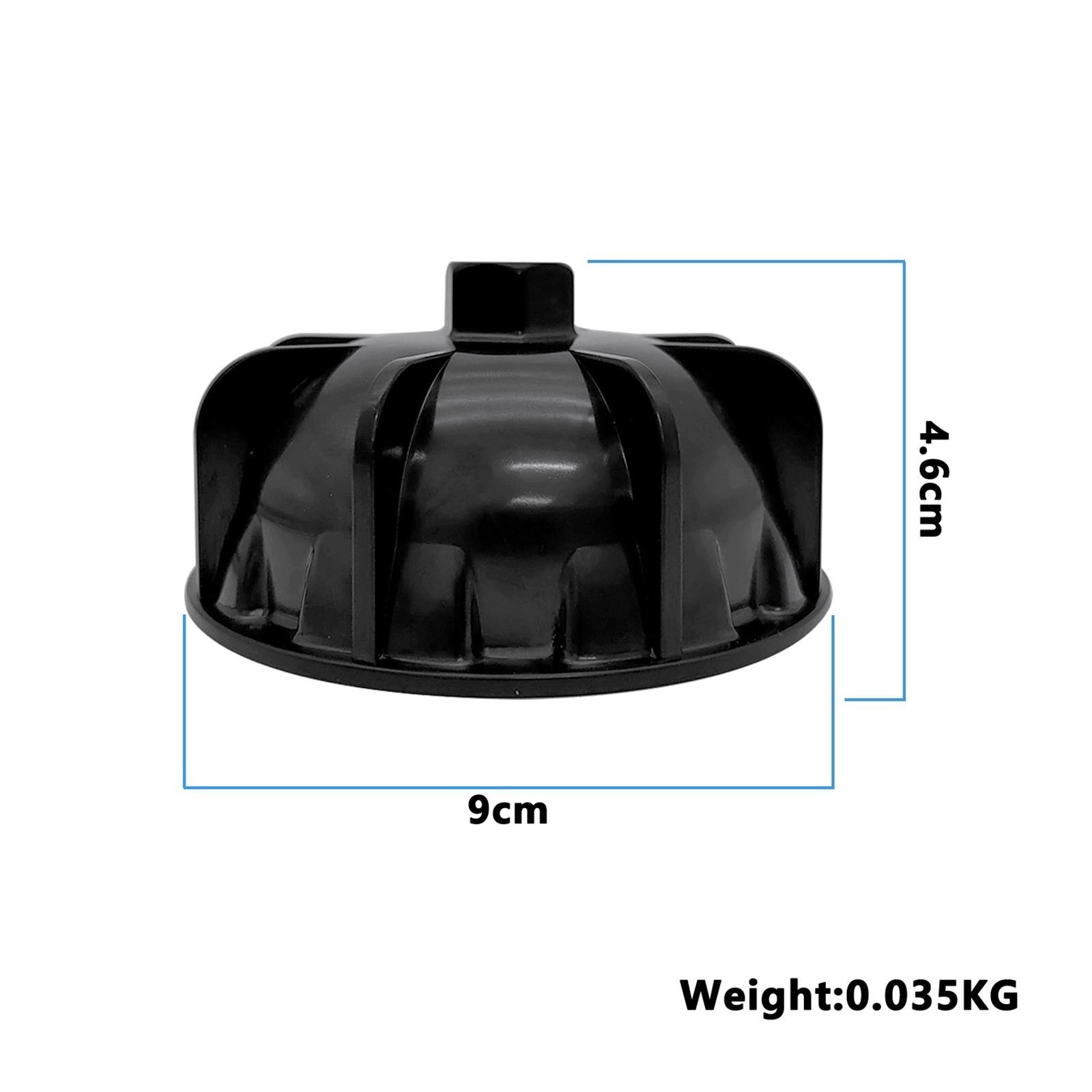 Wheel Hub Cap Install Tool Black Plastic Car Centre Cap Dismantling Wrench Packaging status original