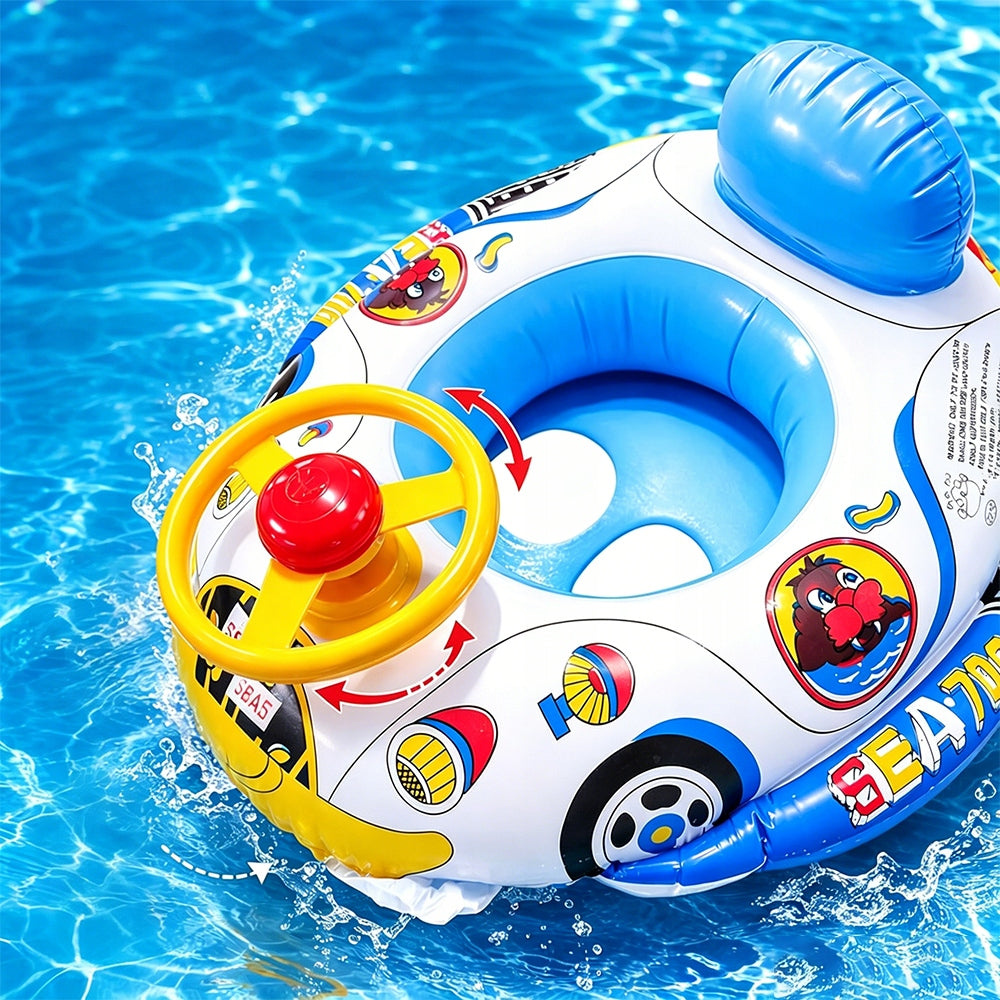 Wheel With Seat Inflatable Safe Inflatable For Learning Swimming Packaging status original