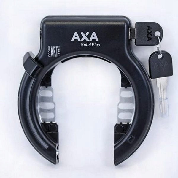 Wheel lock AXA Solid Black | Level 7 | Bike horseshoe black