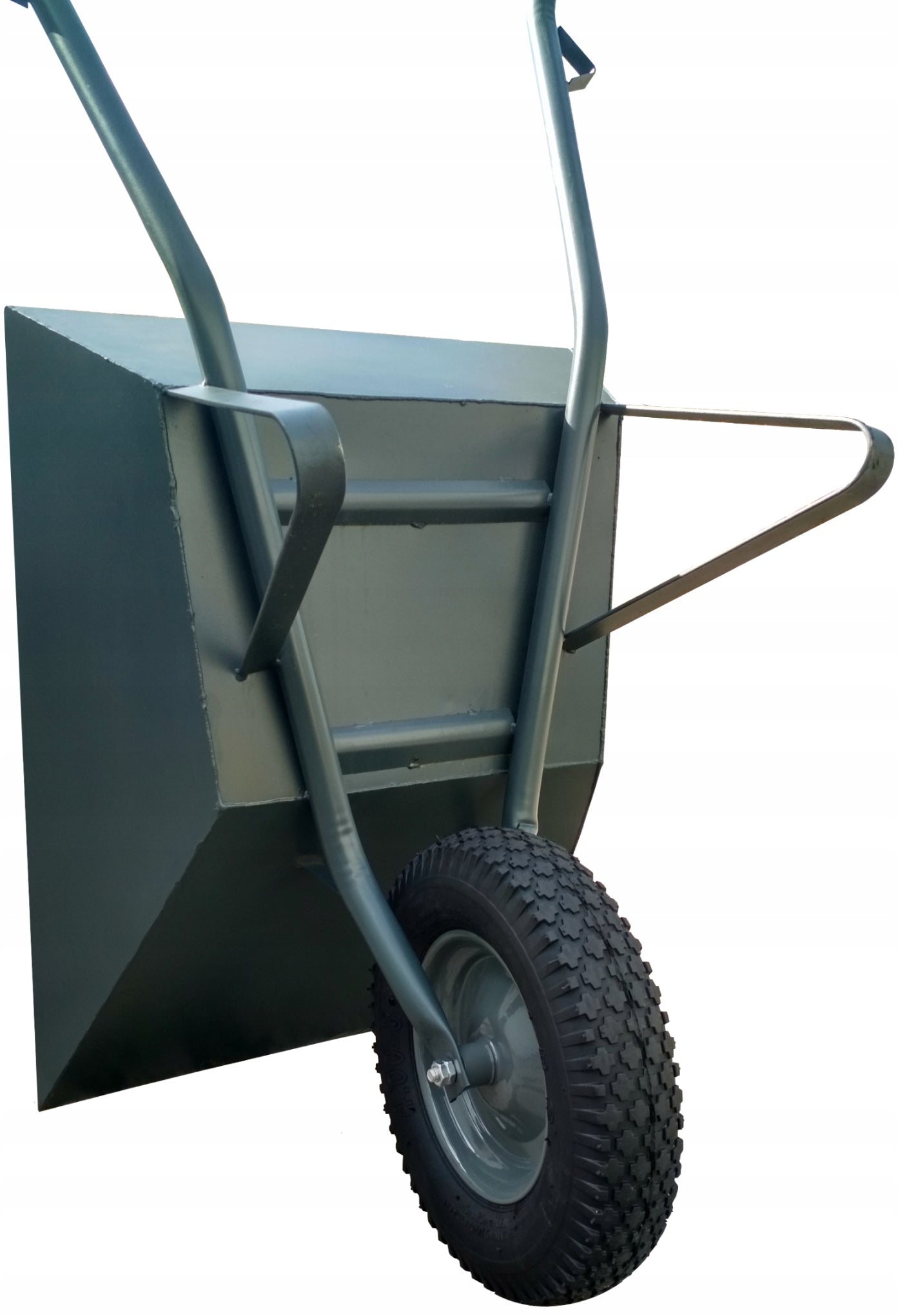 Wheelbarrow wheel 4.80/4.00-8 4PR 12x100 pumped 4 canvases + axle Length 0 m