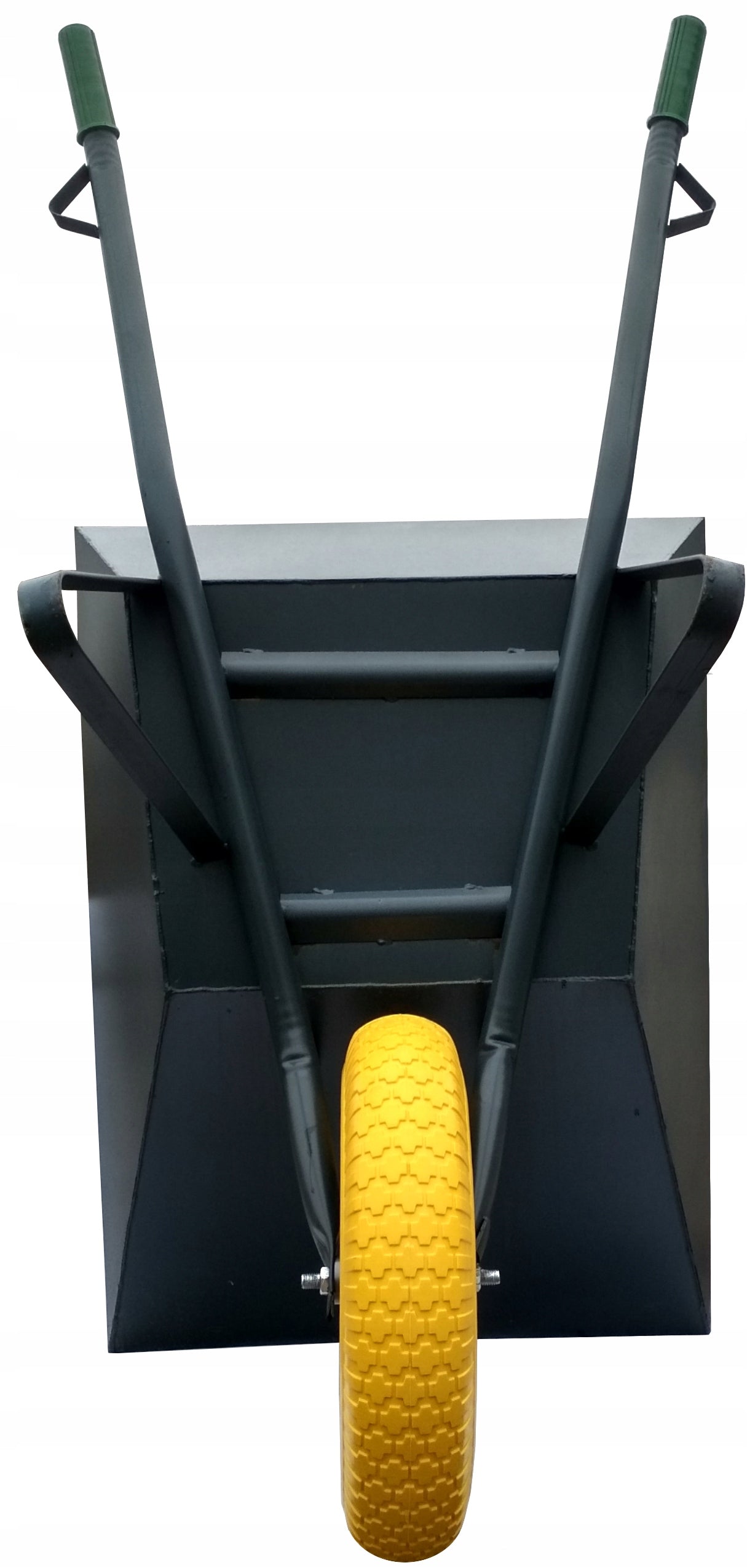 Wheelbarrow wheel 4.80/4.00-8 full foam 12x100 + axle Diameter 400 mm
