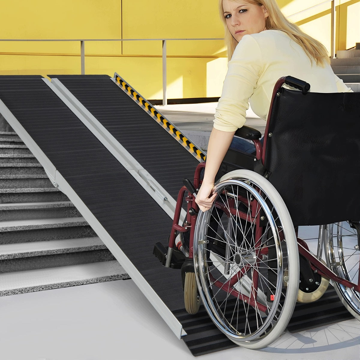 Wheelchair ramp 272 kg 152,5 x 74 cm Manufacturer code TL35710
