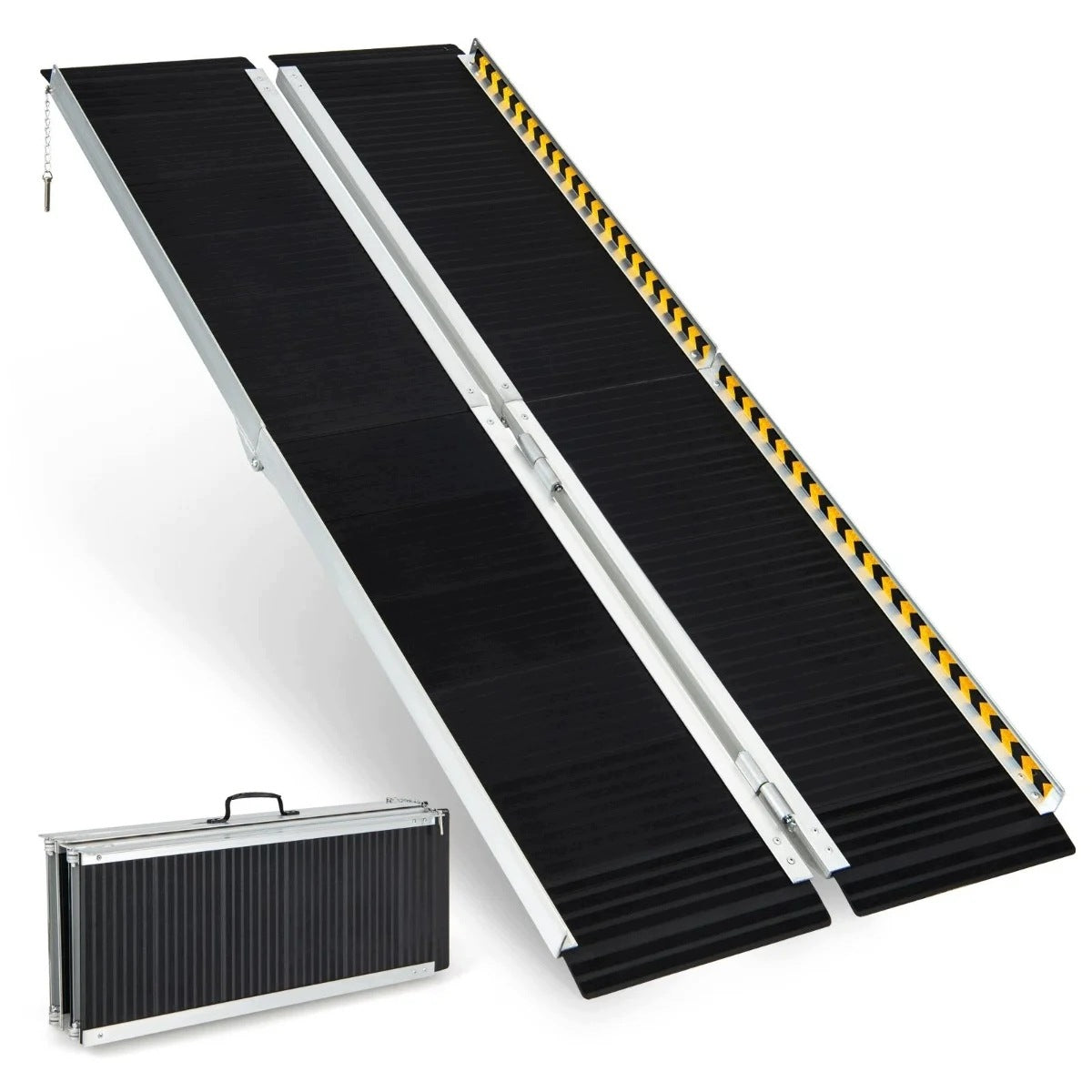 Wheelchair ramp with lifting capacity up to 272 kg 183 x 74 cm