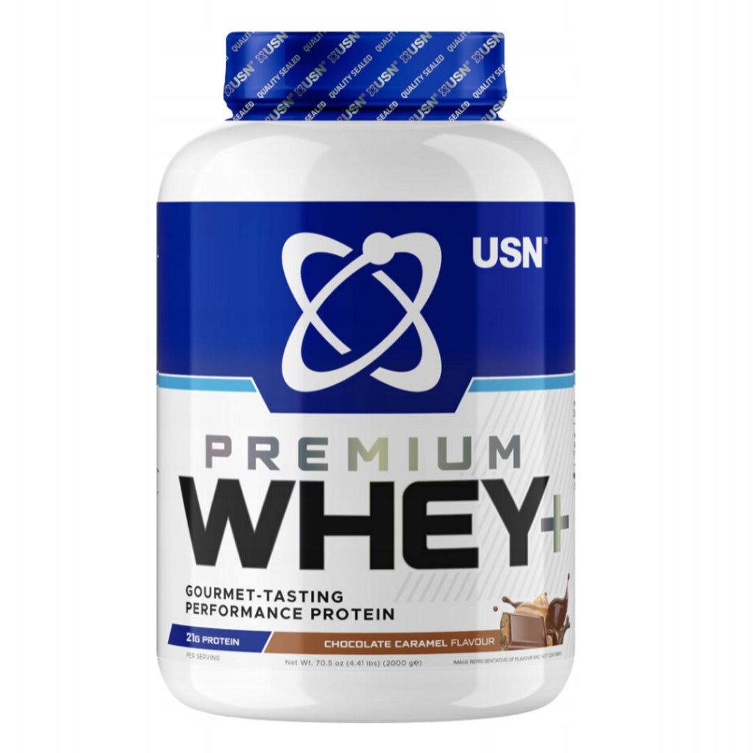 Whey+ Premium Protein 2000g - čokoláda, karamel