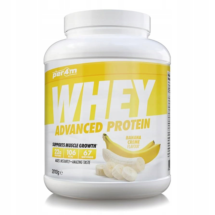 Whey Protein 2010g banana cream Packaging status original