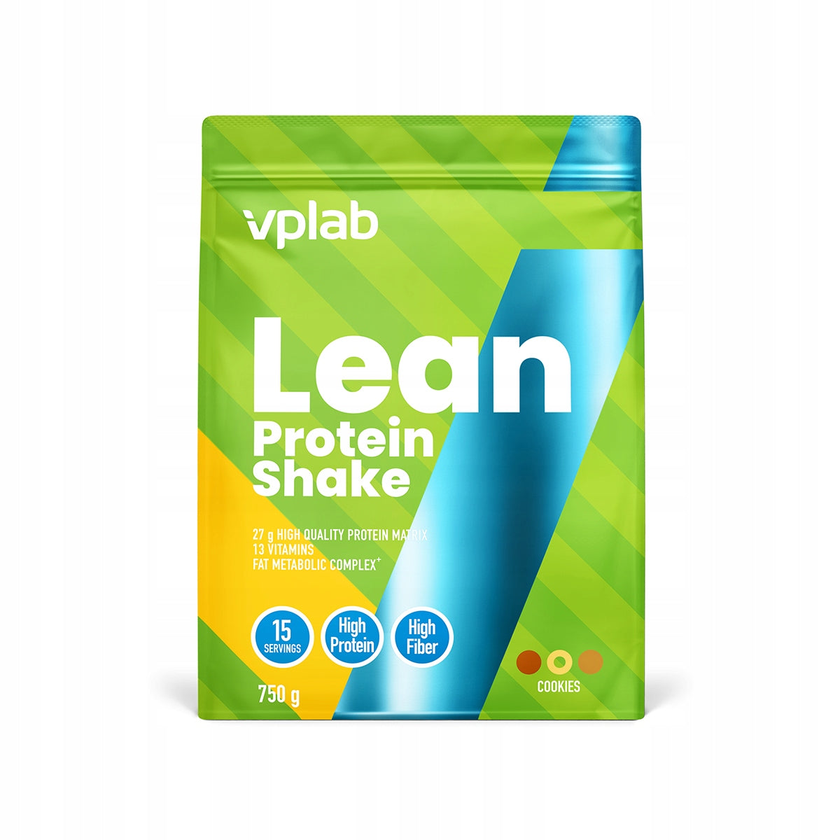 Whey Protein Blend, Lean Protein Shake VPLab Cookies 750 g 15 Servings