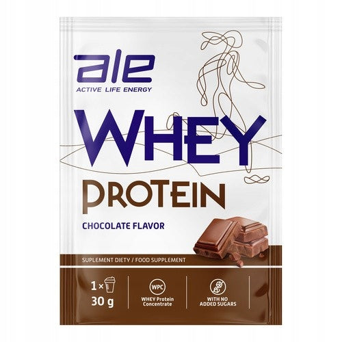 Whey Protein Chocolate Flavor, ALE , powder, 30 g