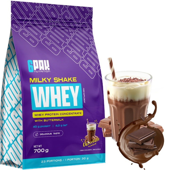 Whey Protein Chocolate WPC 80 700G Protein Conditioner Milky Shake Whey