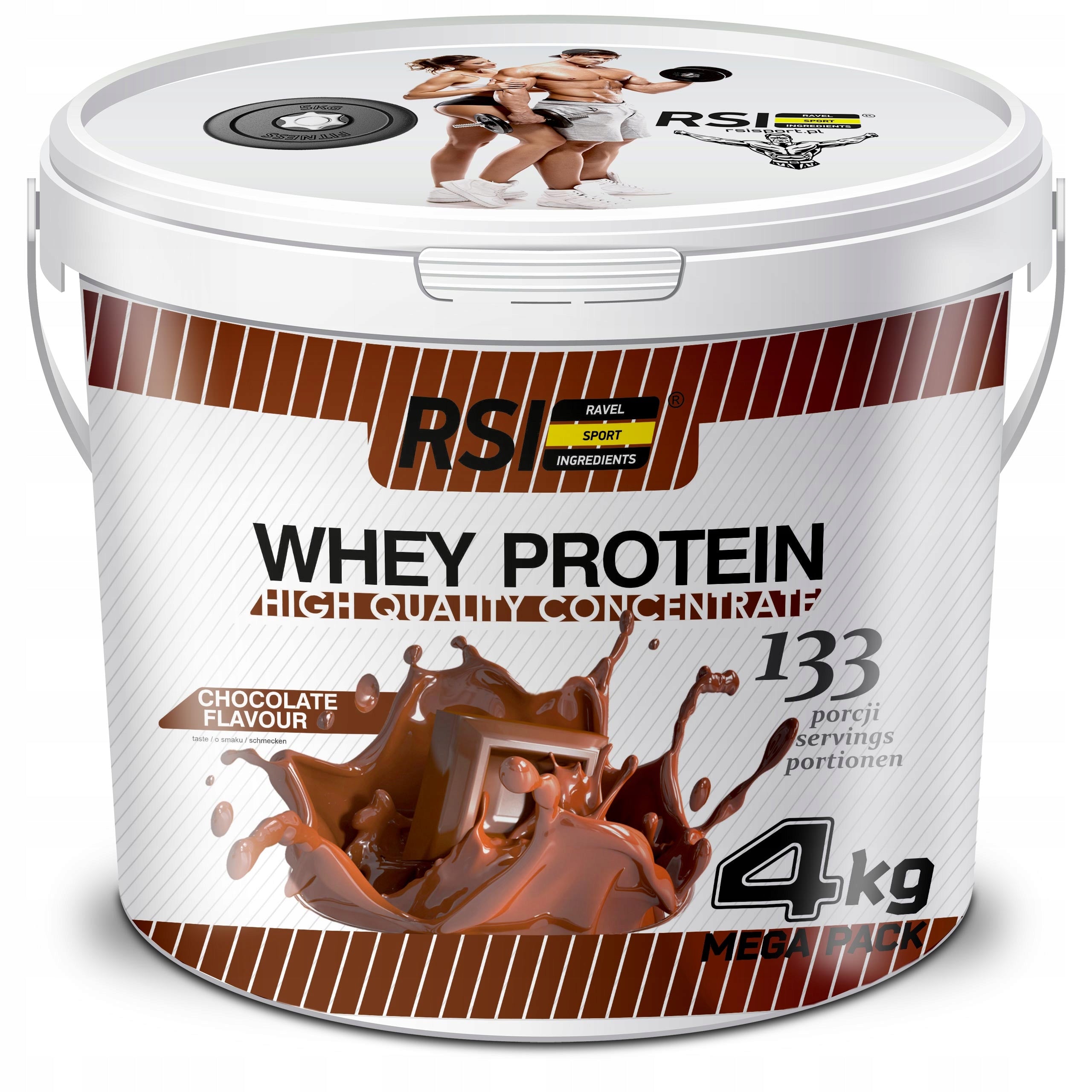 Whey Protein Concentrate WPC Whey Concentrate 4kg Chocolate