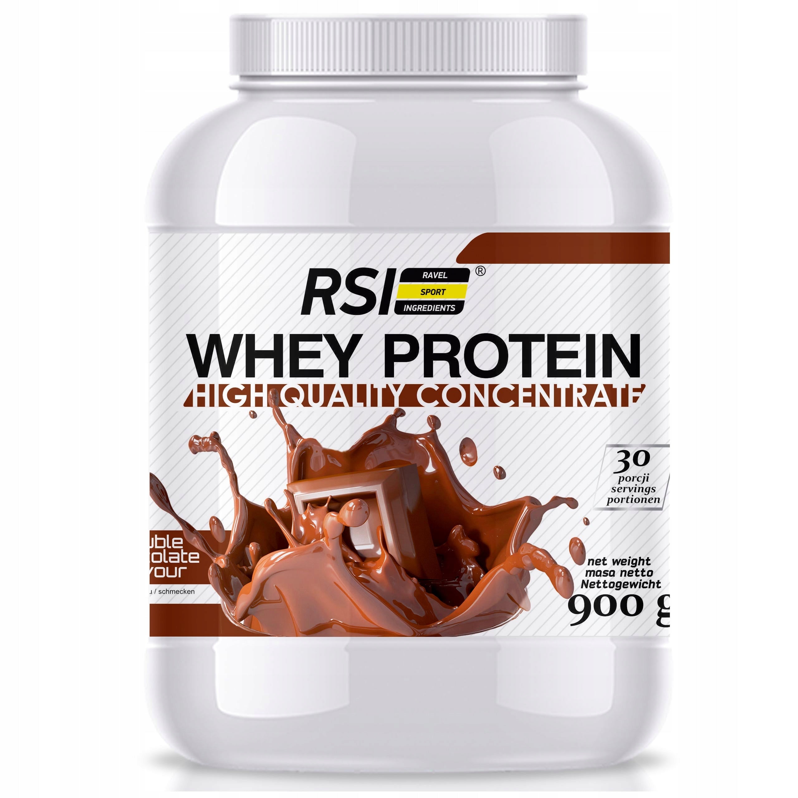 Whey Protein Concentrate WPC Whey Concentrate 900g Chocolate