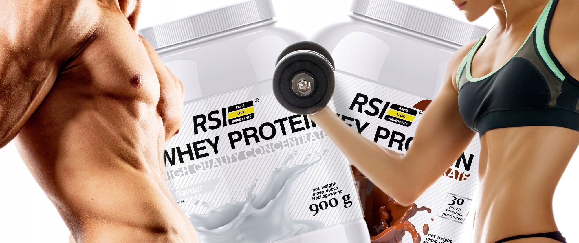 Whey Protein Concentrate WPC Whey Concentrate 900g Tiramisu Brand RSI