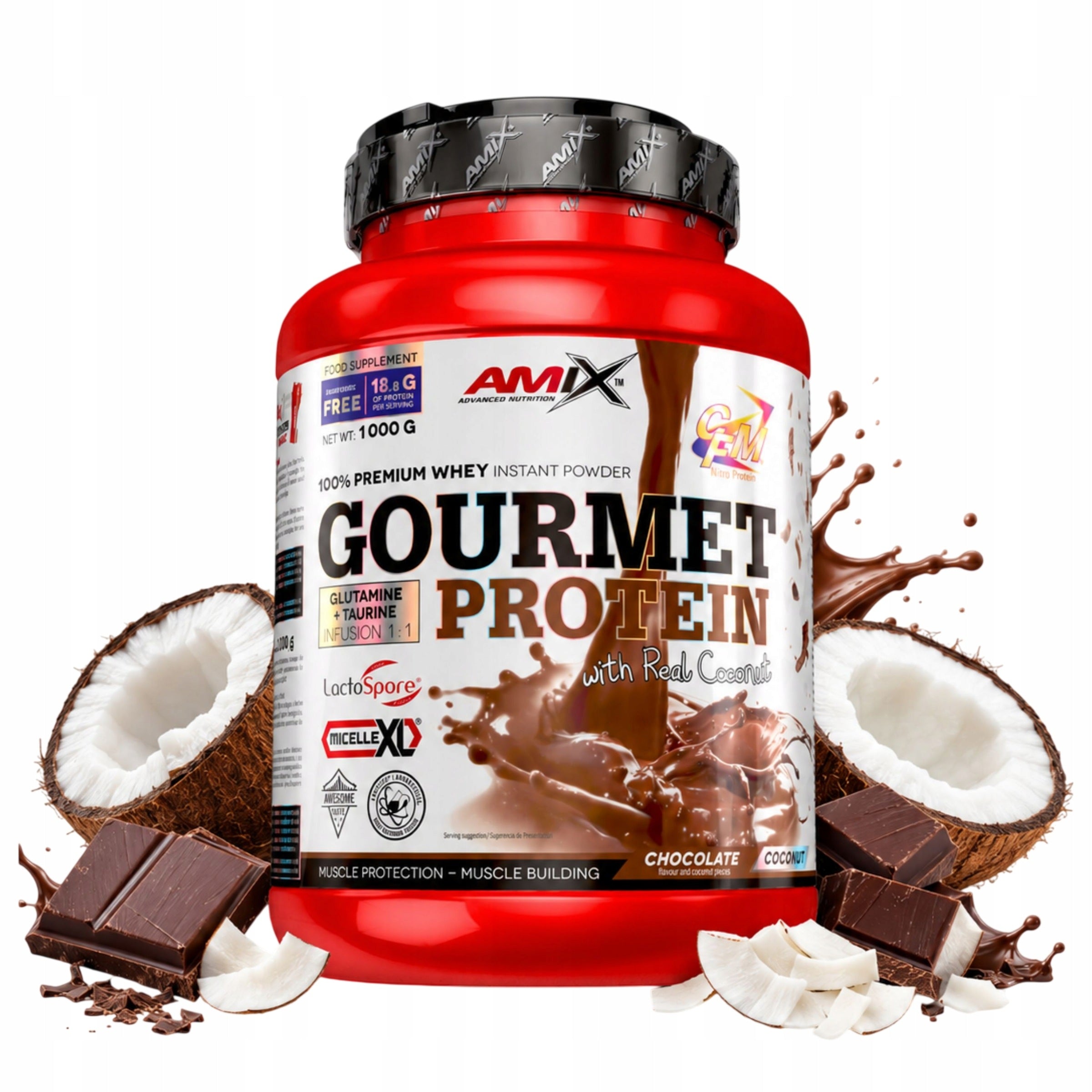 Whey Protein Conditioner for WPC Reduction WPI Chocolate Protein 1kg