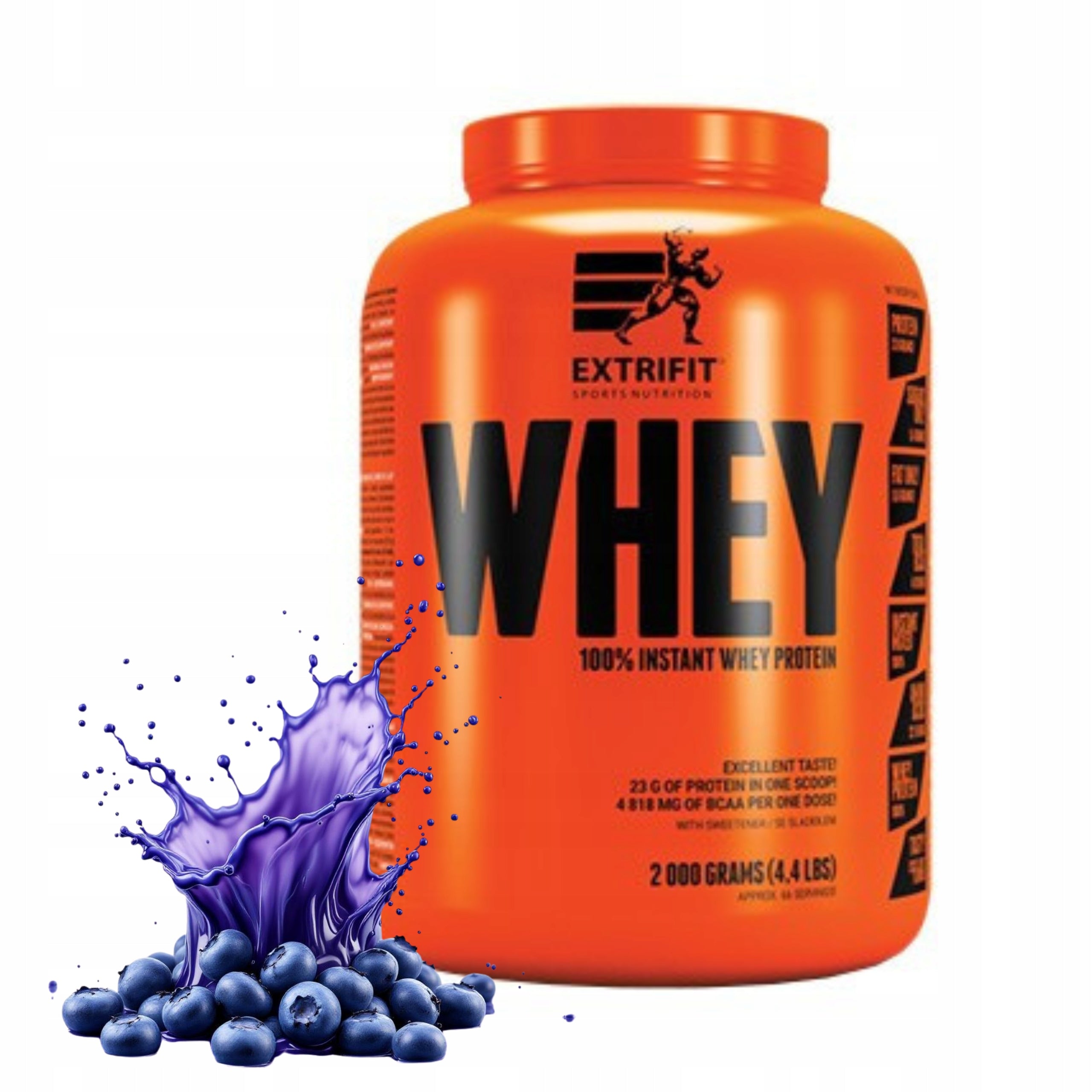 Whey Protein EXTRIFIT 100% Whey Protein 2kg Berry WPC Conditioner
