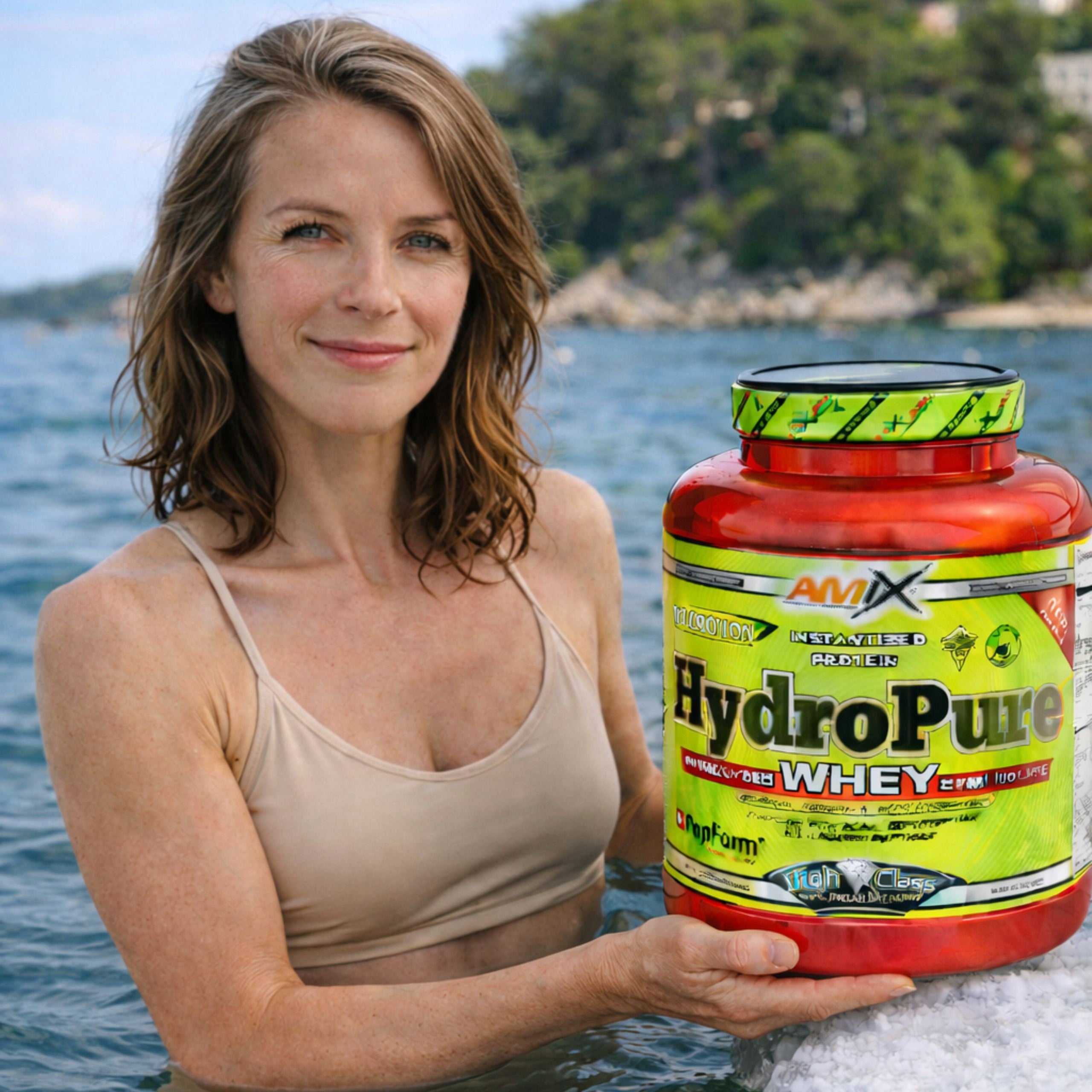 Whey Protein Hydrolyzate WPH Protein with Probiotic Chocolate 1,6 kg Packaging status original