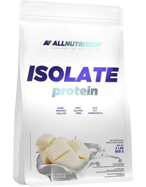 Whey Protein Isolate Allnutrition Vanilla Aspartame Free Gluten Free