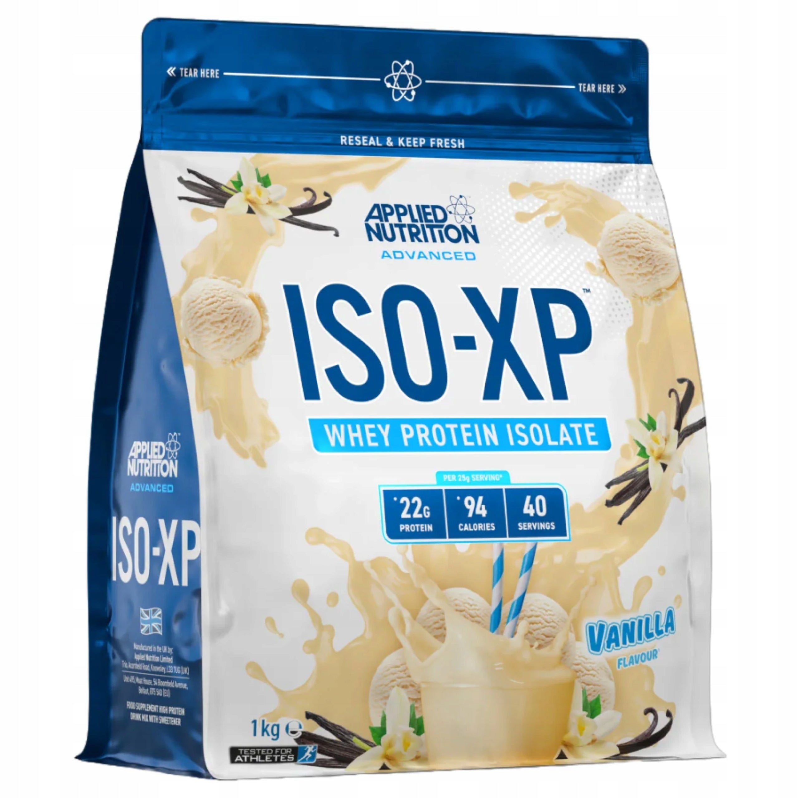 Whey Protein Isolate Applied Nutrition Vanilla Powder 1000 g
