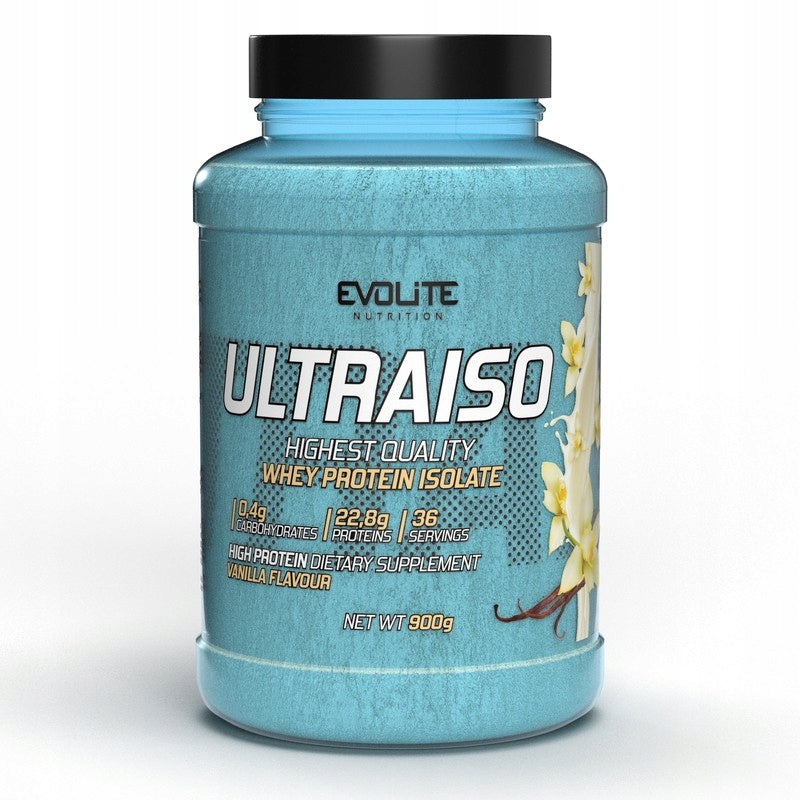 Whey Protein Isolate WPI Evolite Nutrition Vanilla Powder 900 g