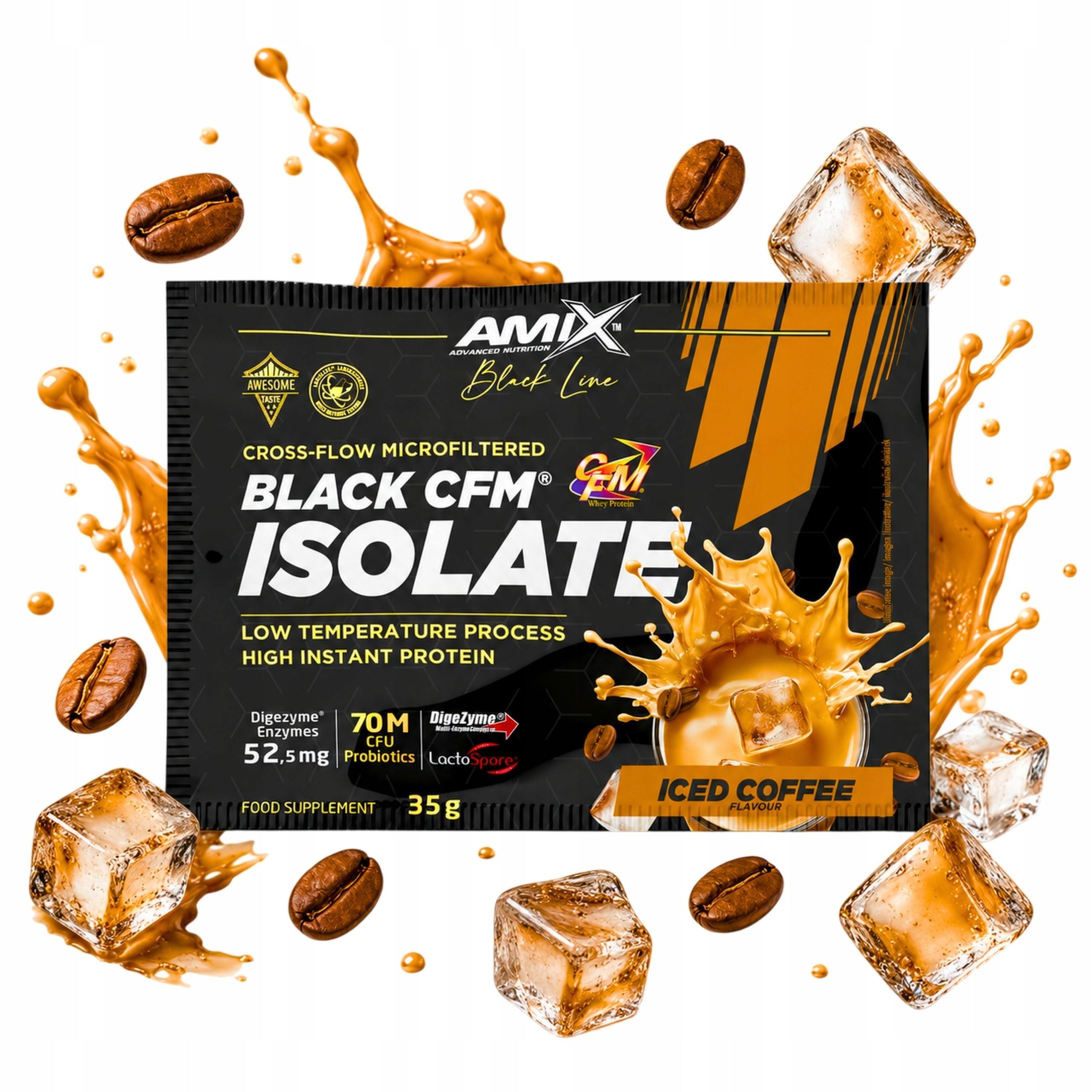 Whey Protein Isolate WPI Protein Conditioner without Sugar and Lactose 35g