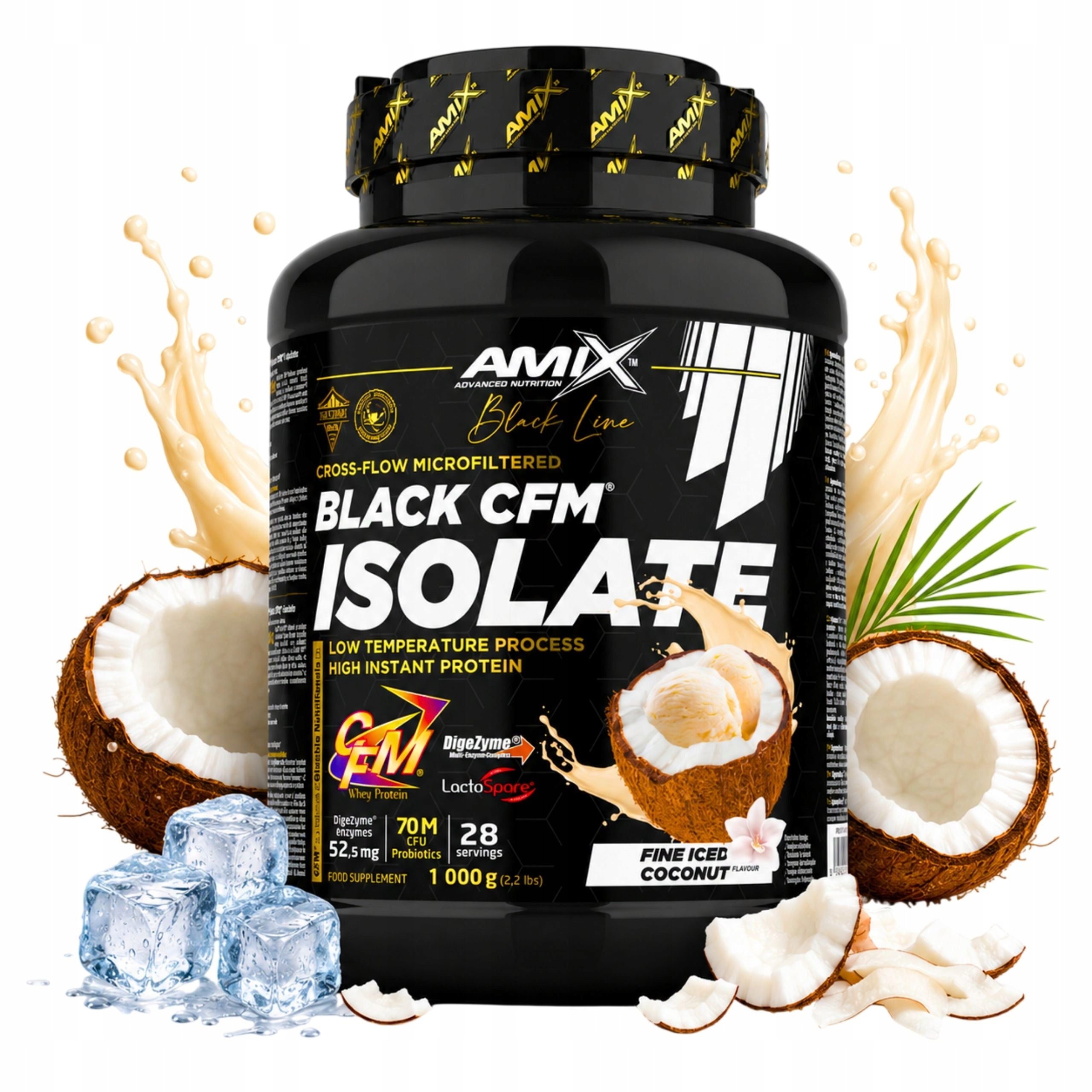 Whey Protein Isolate WPI Protein Conditioner without Sugar and Lactose Coconut
