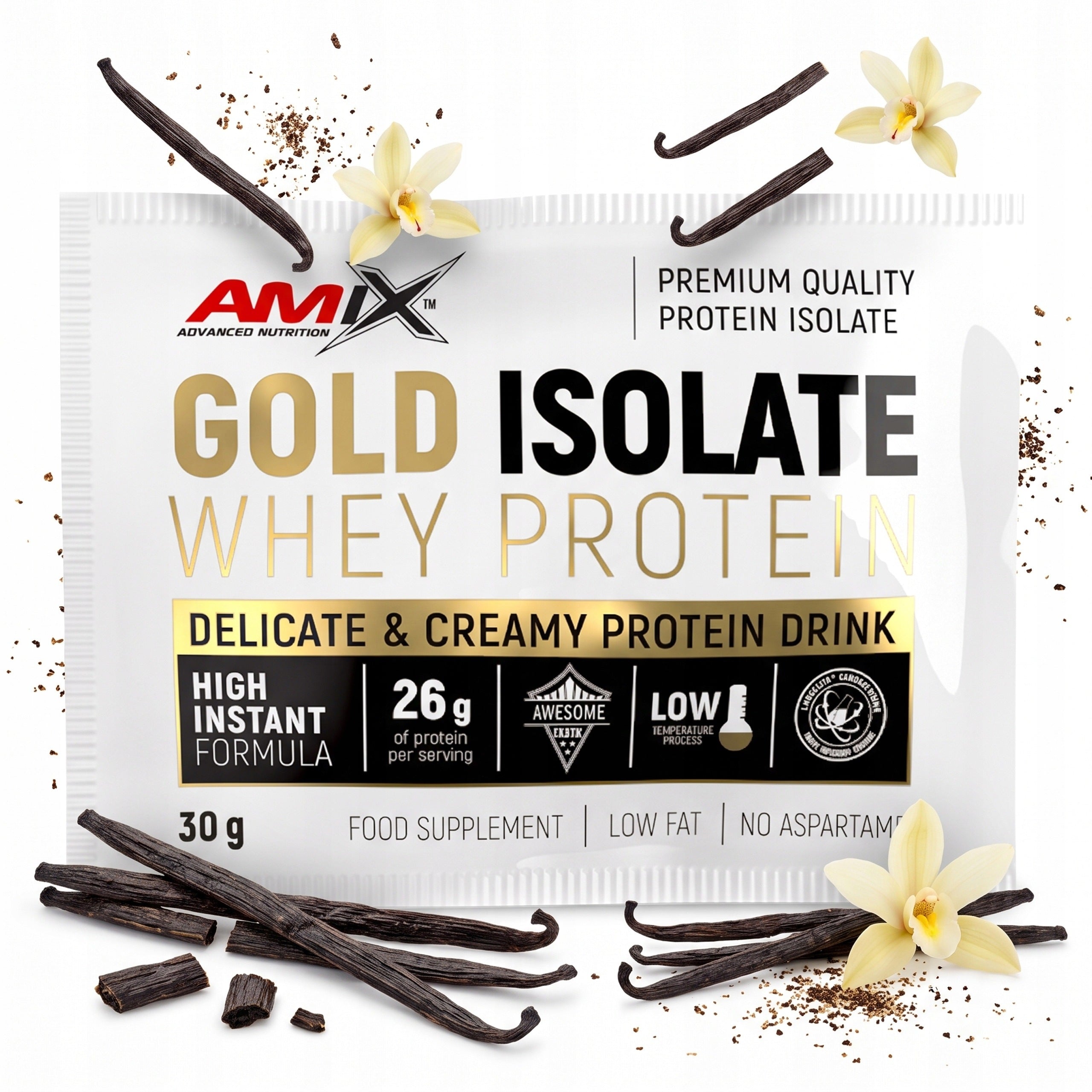 Whey Protein Isolate WPI Whey 30g Sachet Peanut Butter Chocolate