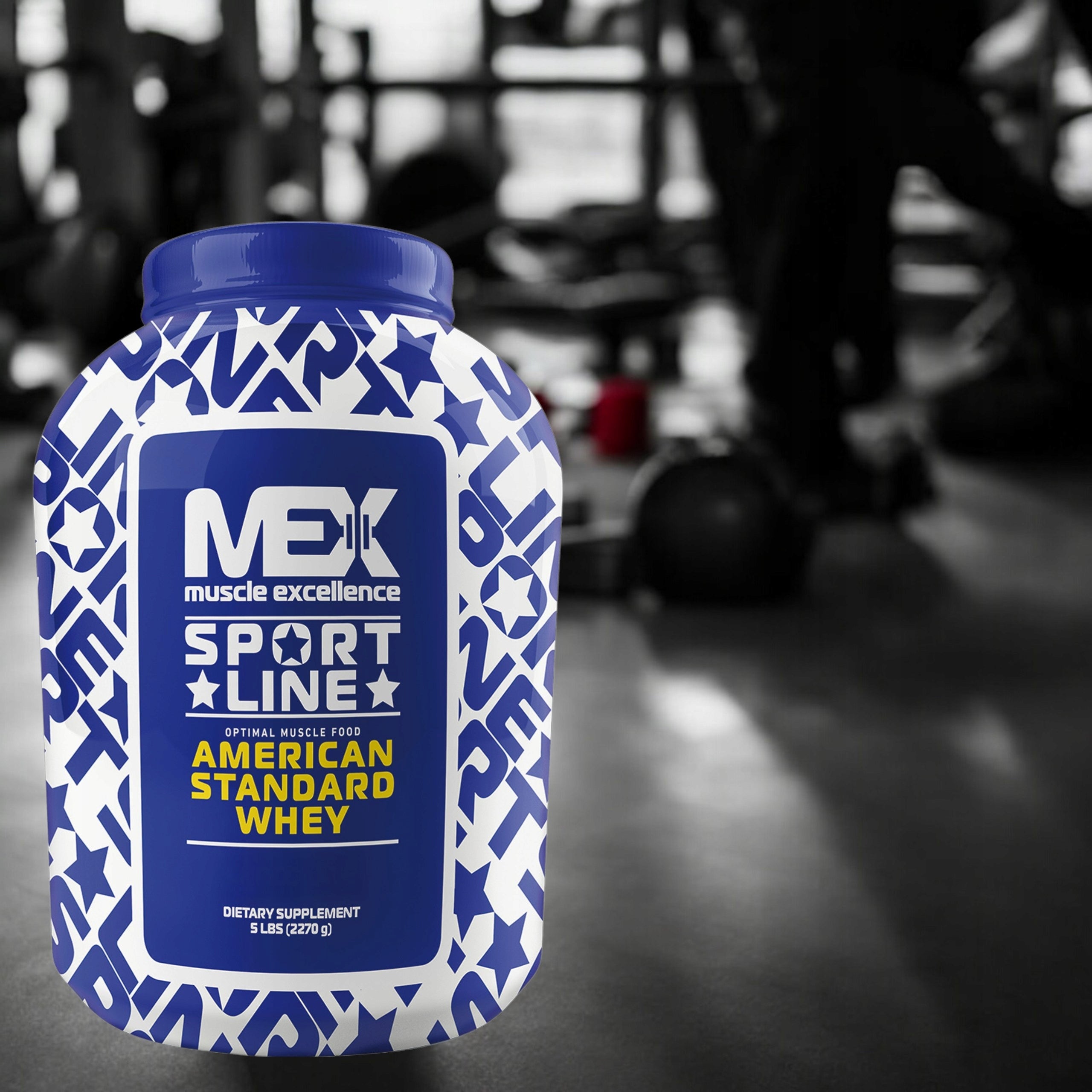 Whey Protein MEX AMERICAN STANDARD 2270g WPI WPC Isolate Chocolate Expiration date at least six months from the date of purchase