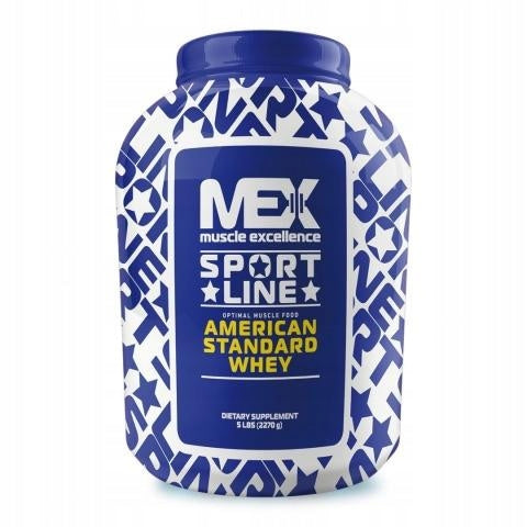 Whey Protein MEX AMERICAN STANDARD 2270g WPI WPC Vanilla Isolate USA Expiration date at least six months from the date of purchase