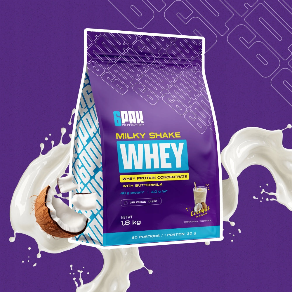 Whey Protein XXL 1,8KG Protein Conditioner WPC Milky Shake Whey Protein Expiration date at least 1 year from the date of purchase