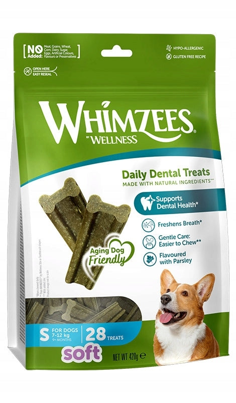Whimzees Soft Stix S Soft Dental Teether for Dog