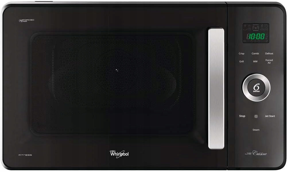 Whirlpool JQ 280 MB Microwave 27L Black Dual Crisp 1000W Model JQ 280 MB