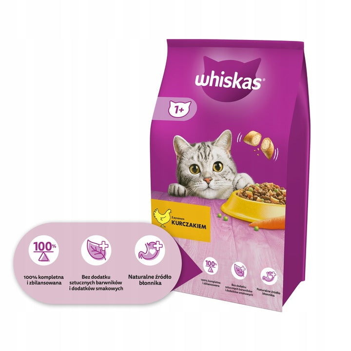 Whiskas chicken junior 1,4 kg Dry cat food Brand Whiskas