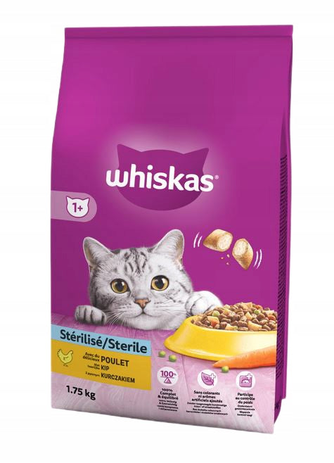 Whiskas chicken junior 1,4 kg Dry cat food