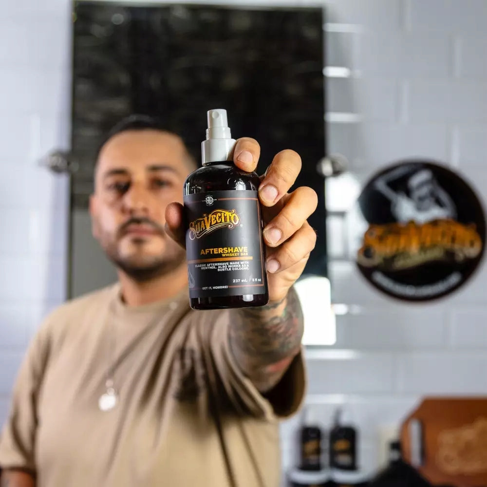 Whiskey Bar Aftershave - Suavecito - 237ml Brand Suavecito