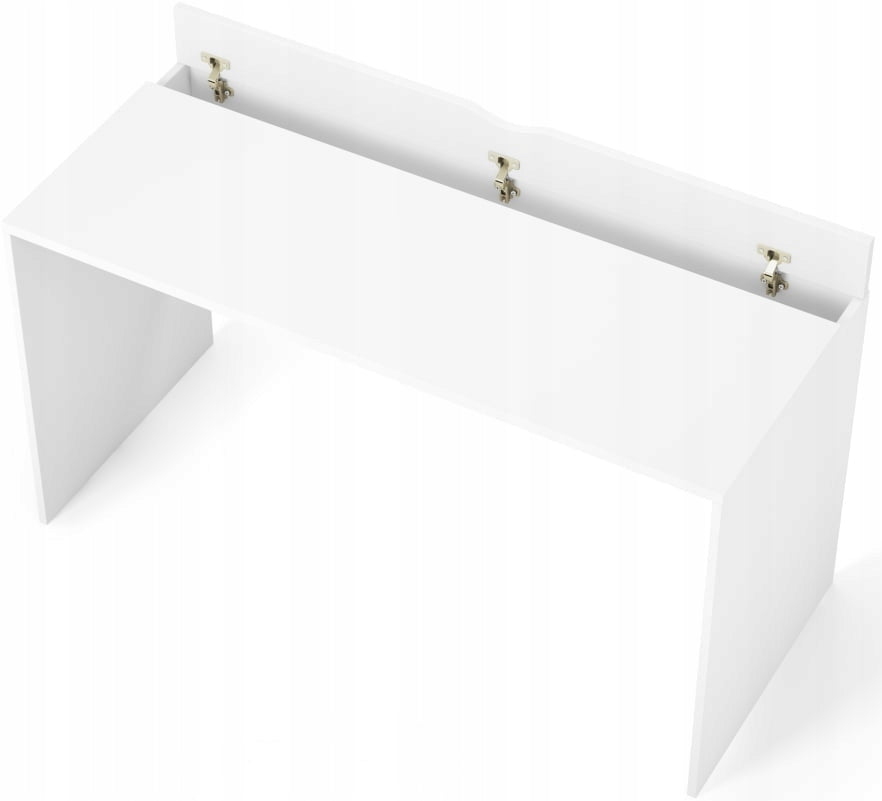White Computer Desk with Storage for Office Modern - Nevy 140x60 cm Packaging status original