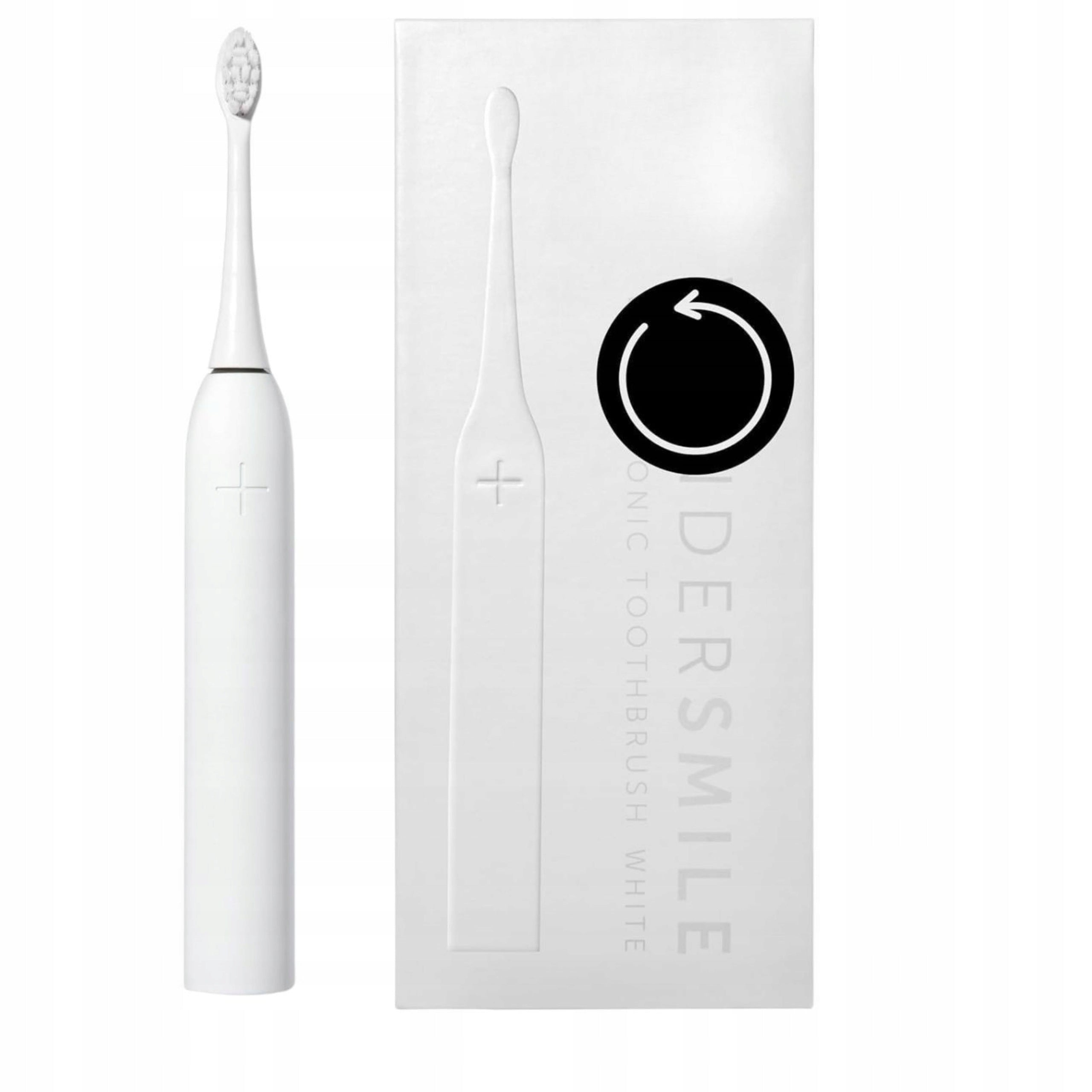 White Electric Sonic Toothbrush with 4 Programs and 3 Modes