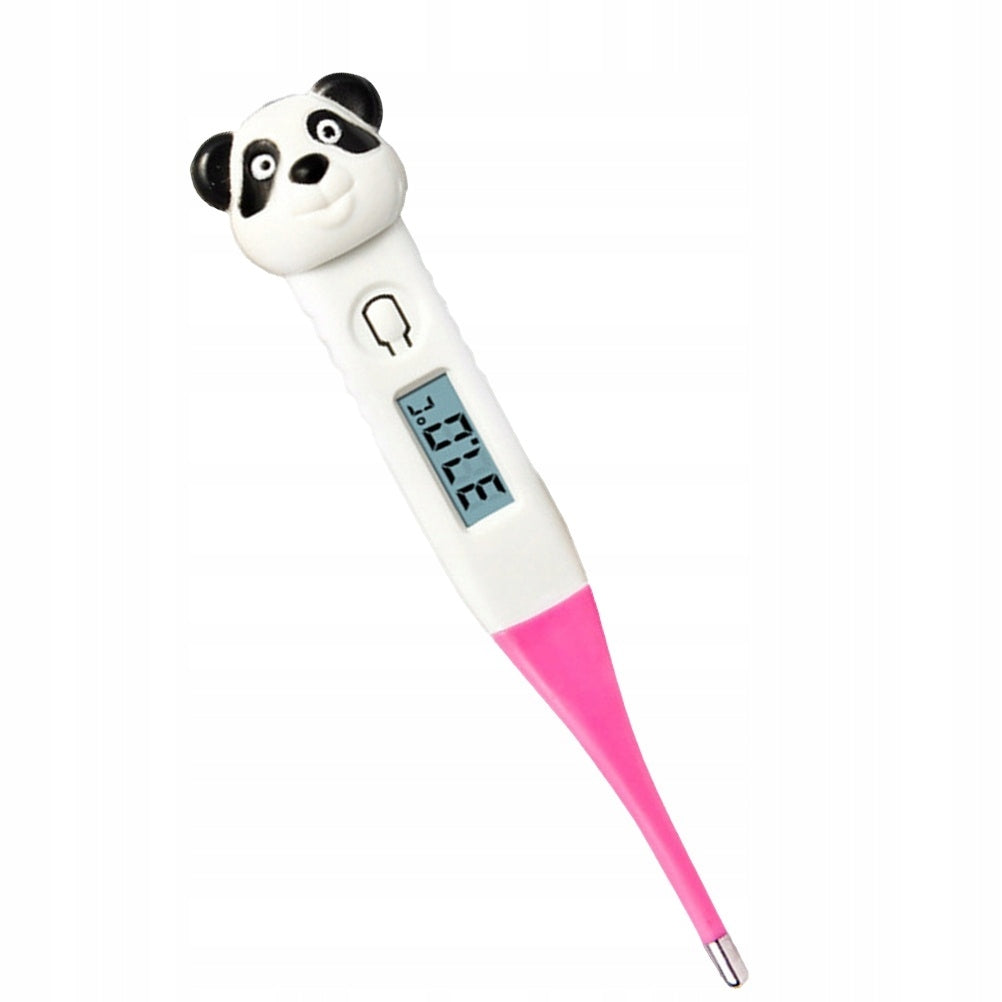 White Electronic Thermometer for Home Use with Clear Temperature Readout Manufacturer of a medical device NA