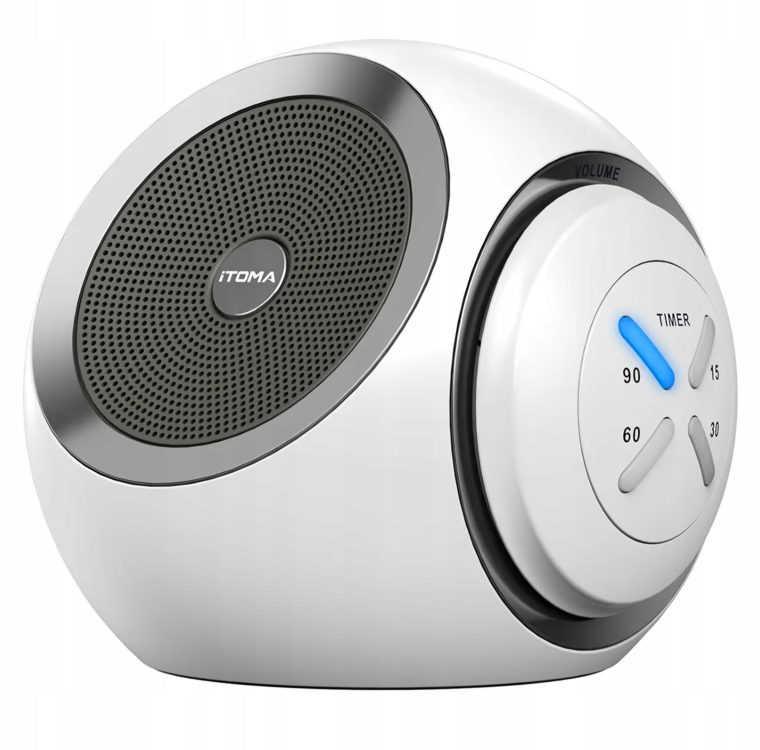 White Noise Generator iTOMA 318 Speaker - 30 Sounds, Timer, Bluetooth