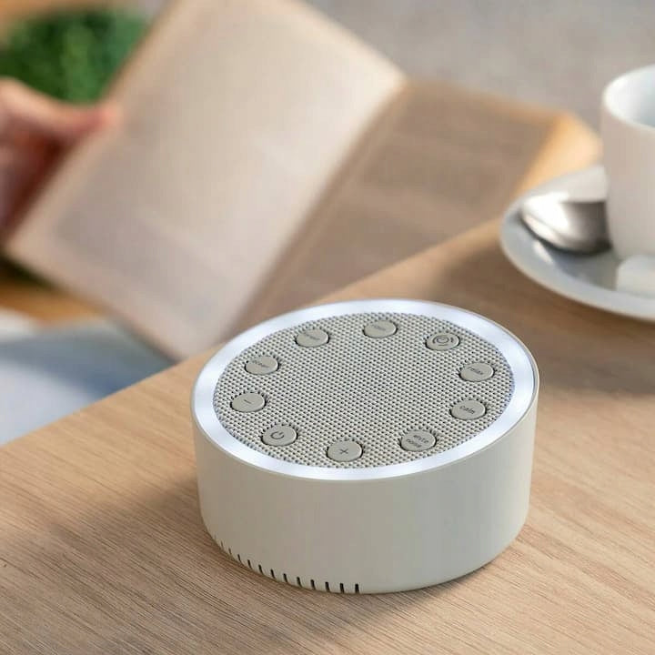 White Noise Sound Sleeping Machine with 6 Soothing Sounds and Light Model other