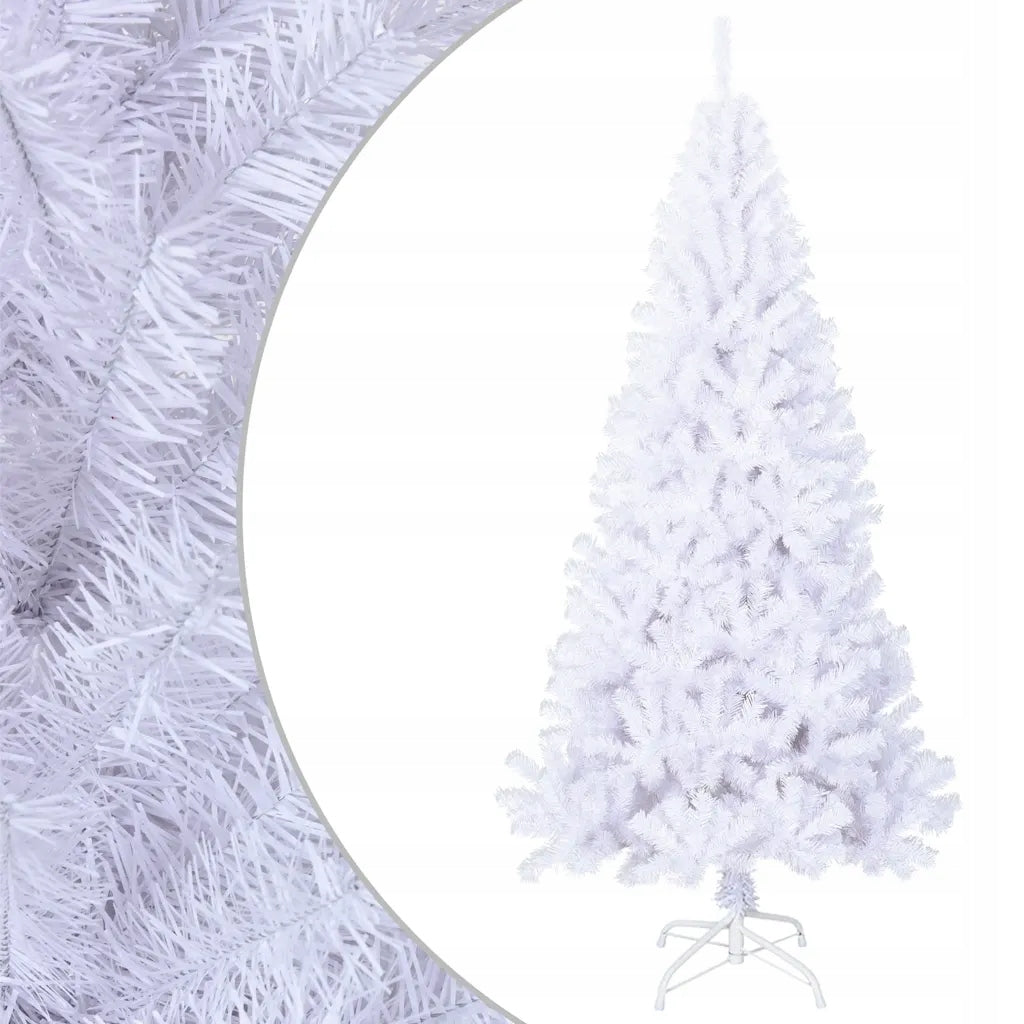 White PVC Christmas tree 180cm thick twigs