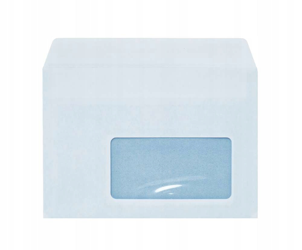 White Paper Envelopes C6 1000pcs SK OP