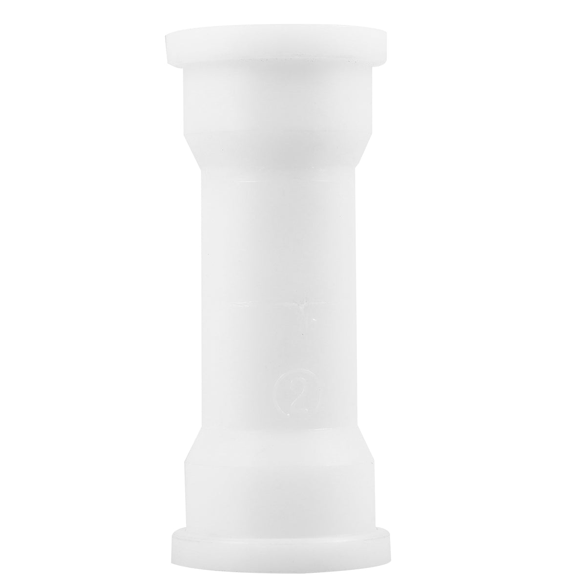 White Plastic and Iron Bearing Wheel for Rowing Machine Fitness Equipment